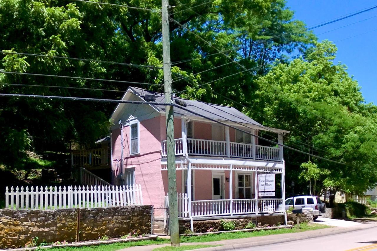 The Pink House On Main - Lower Eureka Springs Eksteriør bilde